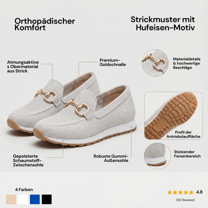 Lunor Premium-Loafer mit orthopädischem Komfort
