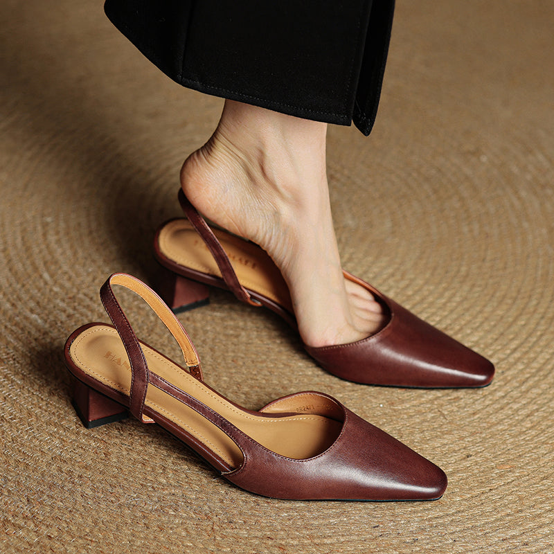Rivelle Pumps aus echtem Leder