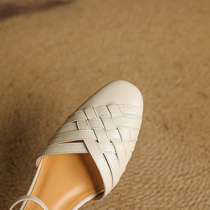 Evora Pumps aus echtem Leder
