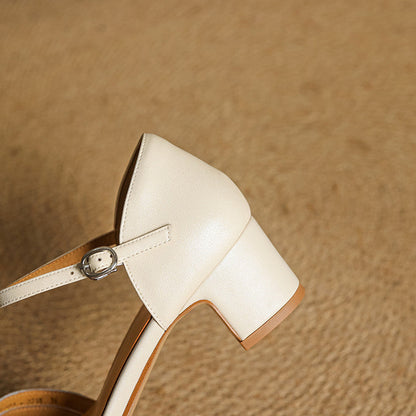 Evora Pumps aus echtem Leder