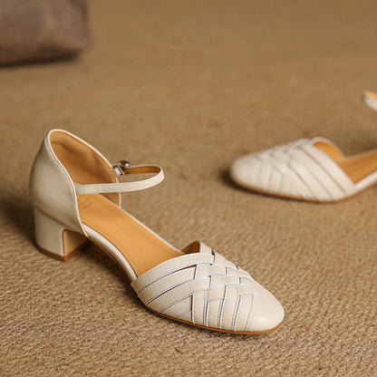 Evora Pumps aus echtem Leder