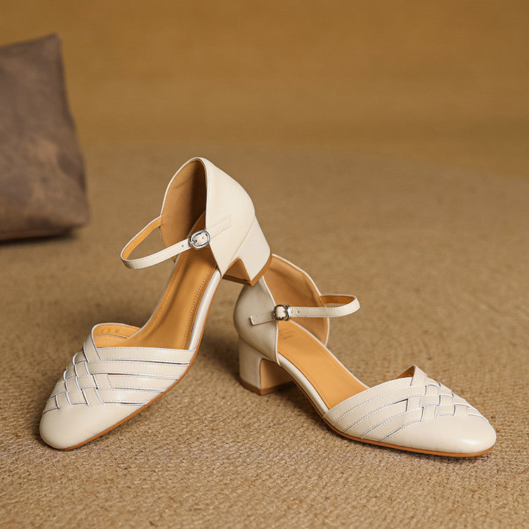 Evora Pumps aus echtem Leder