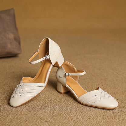 Evora Pumps aus echtem Leder