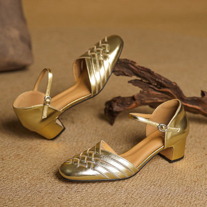 Evora Pumps aus echtem Leder