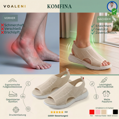 Komfina Orthopädische Komfort-Sandalen