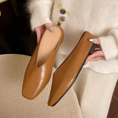 Vale Flache Lederschuhe