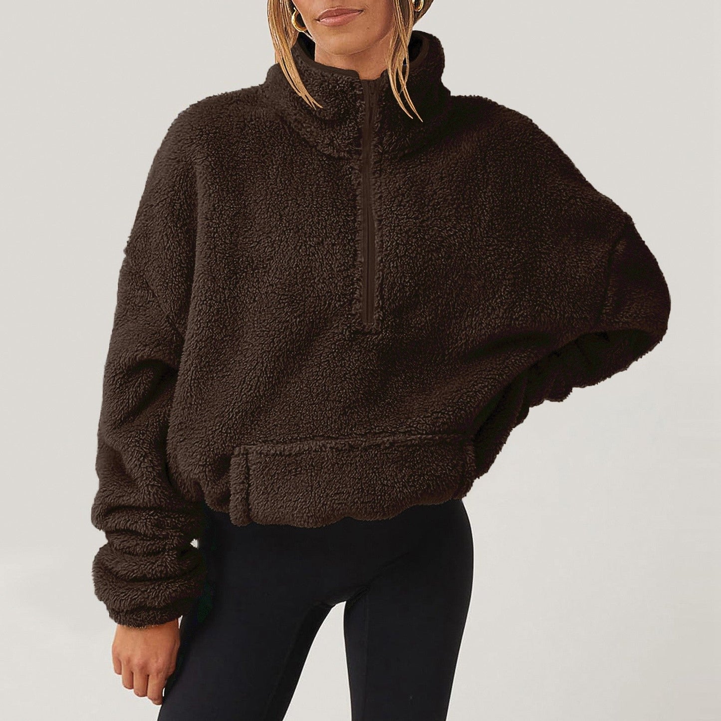 Sierra Pullover mit halbem Reißverschluss