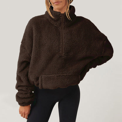 Sierra Pullover mit halbem Reißverschluss