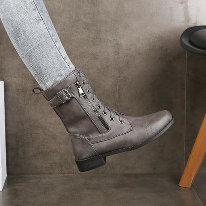 Brandy Lederstiefel