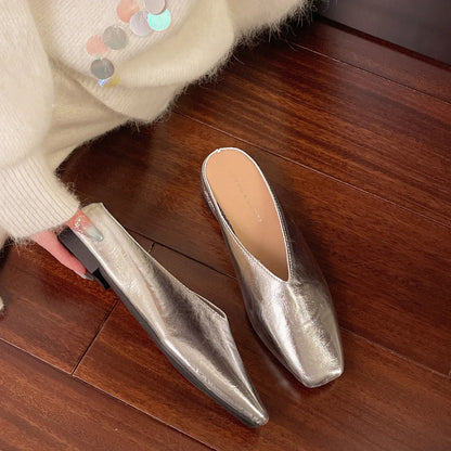 Vale Flache Lederschuhe