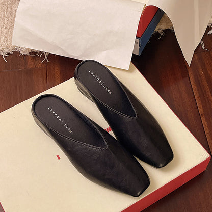 Vale Flache Lederschuhe