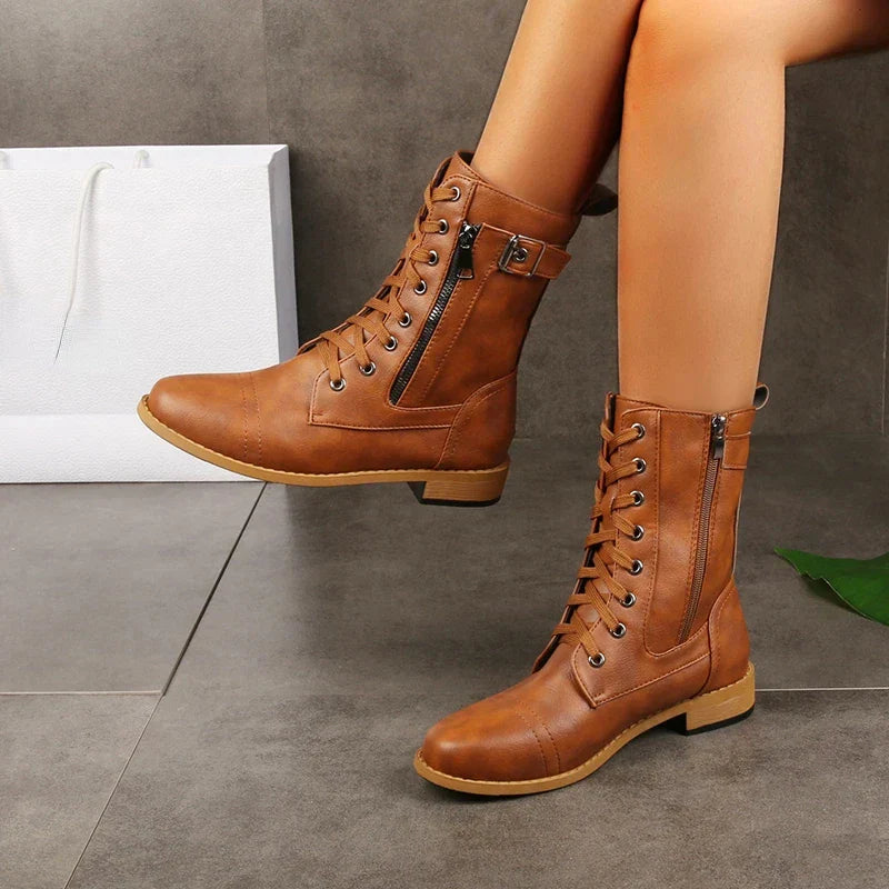Brandy Lederstiefel