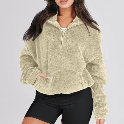 Sierra Pullover mit halbem Reißverschluss