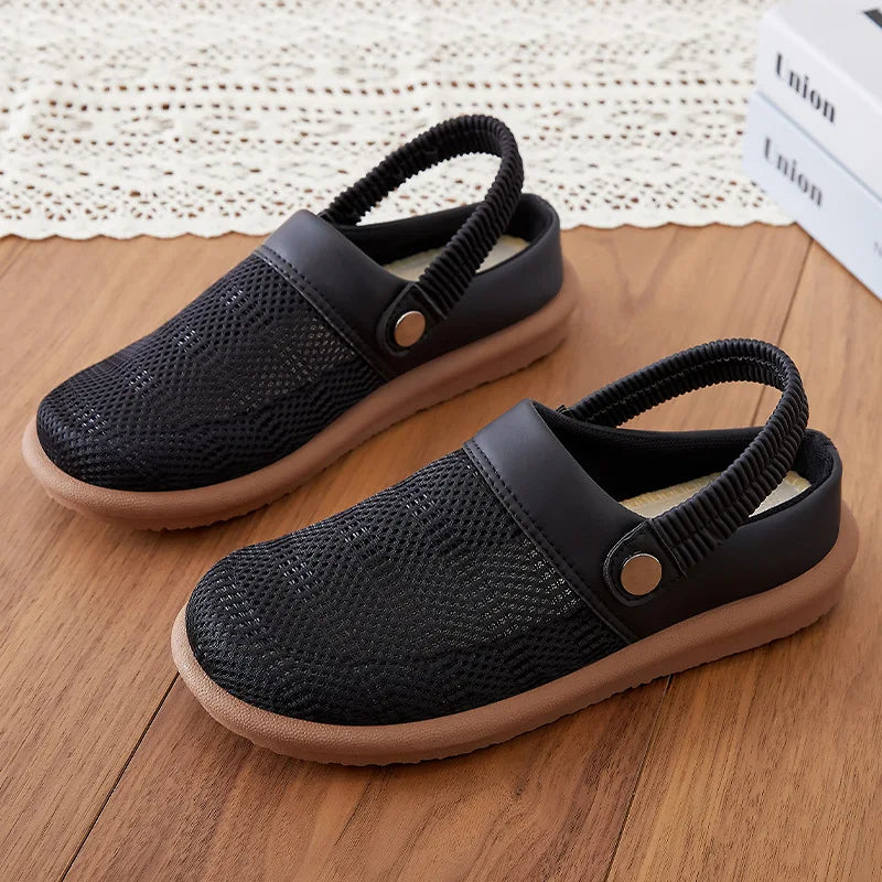 Cloudra Clogs aus Netzstoff