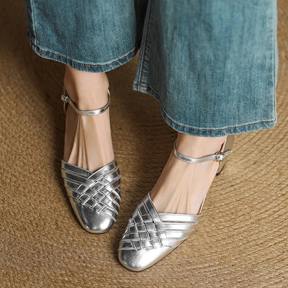Evora Pumps aus echtem Leder