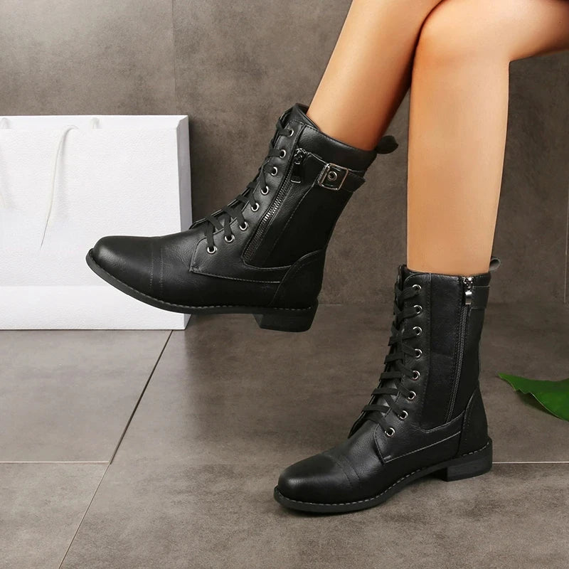 Brandy Lederstiefel