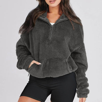 Sierra Pullover mit halbem Reißverschluss
