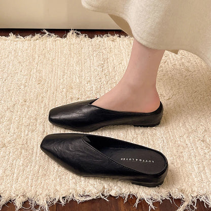 Vale Flache Lederschuhe