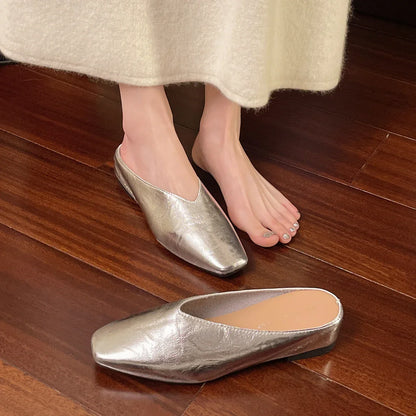 Vale Flache Lederschuhe