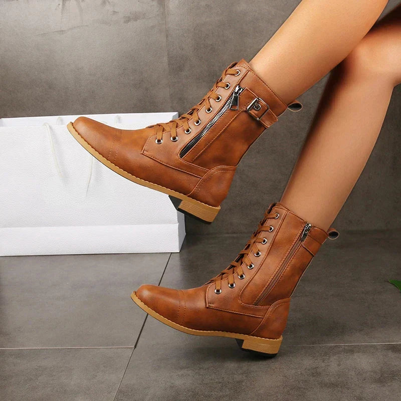 Brandy Lederstiefel