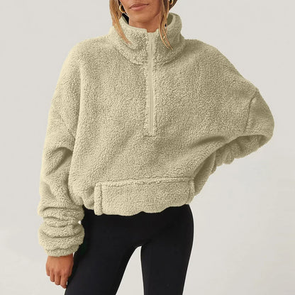 Sierra Pullover mit halbem Reißverschluss