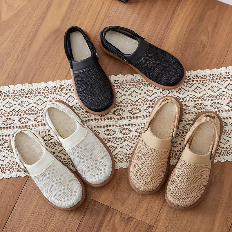 Cloudra Clogs aus Netzstoff