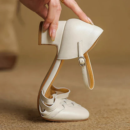 Evora Pumps aus echtem Leder