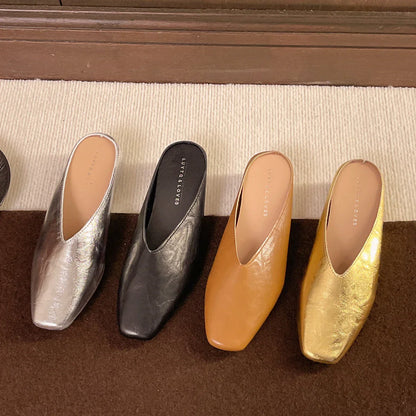 Vale Flache Lederschuhe