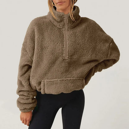 Sierra Pullover mit halbem Reißverschluss