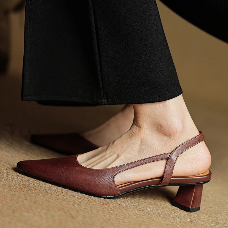 Rivelle Pumps aus echtem Leder