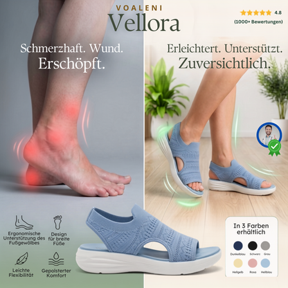 Vellora Bequeme Orthopädische Sandalen